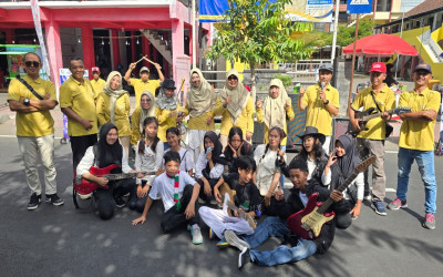 EKTRAKURIKULER BAND TAMPIL MEMUKAU DALAM CFD KAB.BANYUWANGI